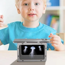 Holographic Display 3D Home Cinema Phone Projector Smart Hologram Projector DIY