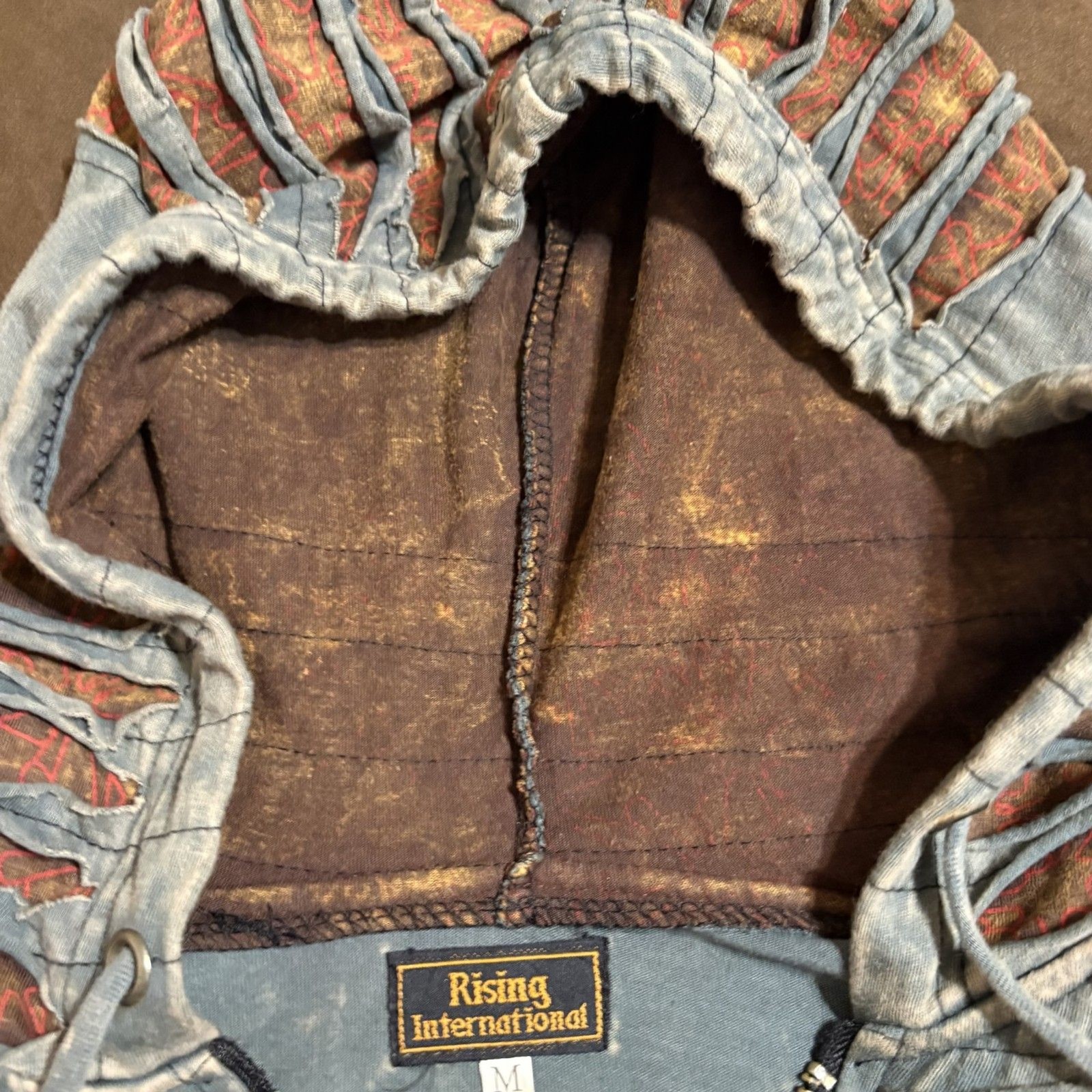 Rising International FullZip Patchwork Hooded Jac… - image 10