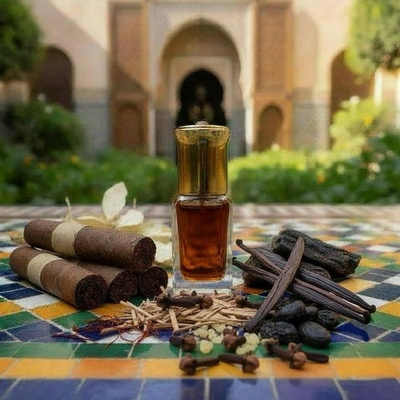 #ad Tobacco amp; Vanille. Uncut Concentrated Perfume Oil Attar Alcohol Free 6ml Roll On $22.00