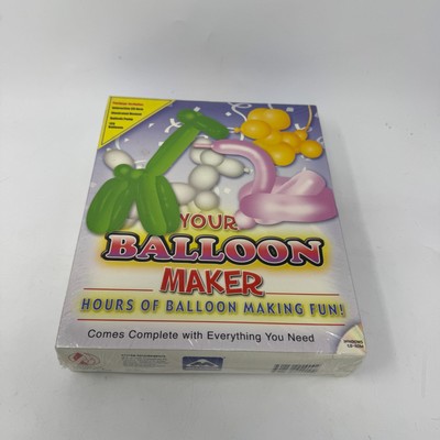 Retro ''Your Balloon Making'' Balloon Kit CD Kit VINTAGE OLD STOCK