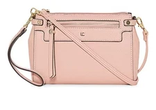 NWT Light Rose Pink Liz Claiborne Crossbody Purse