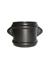 FloPlast Cast Iron Effect Soil Pipe Coupling – PVC-u Double Socket with Ring Sea