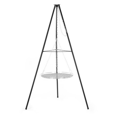SPRINGOS Hängender Gartengrill   Dreibein-Grill für Garten und Grundstück