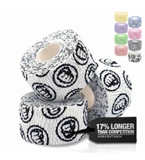 24-Pack WOD Nation Bulk Weightlifting Hook Grip Tape (23ft/Roll)- White