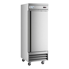 29" Stainless Steel Solid Door Reach-In Freezer