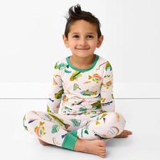 Little Sleepies   Size 5/6   Gone Fishin   LS Pants Pajama PJ Set NWT