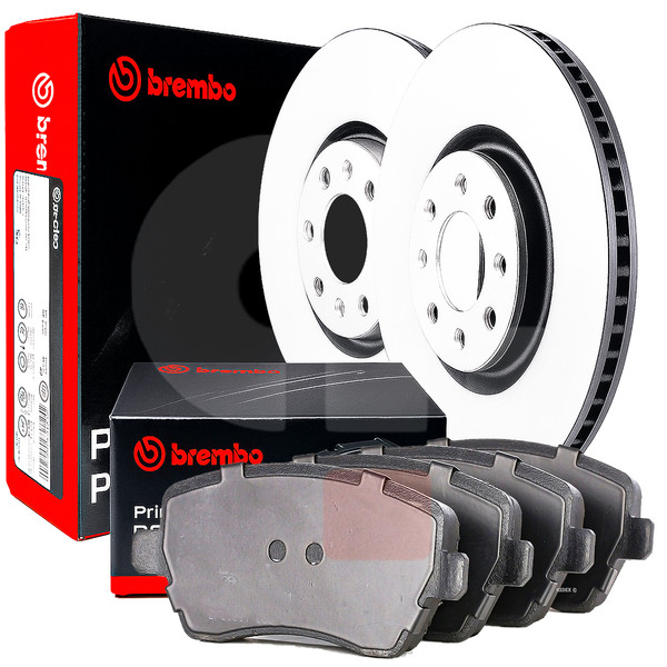 Brembo VorderbremsbeläGe Und -Scheiben FüR Renault Megane IV 1.2 1.3 TCE 1.5 DCI-image