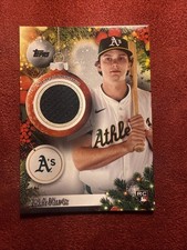 2025 Topps Holiday - Relics Nick Kurtz #PR-NK (MEM, RC)