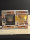 Funko Pop! Dragon Ball Z - Vegeta 669 and Bulma 108 with Pop Protectors