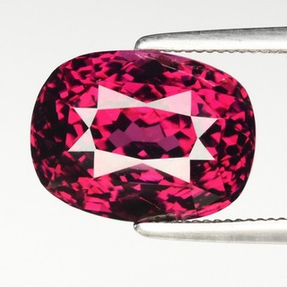 💎 5.42ct VS Cushion Natural Purplish Pink Rhodolite Garnet Africa Gemstone