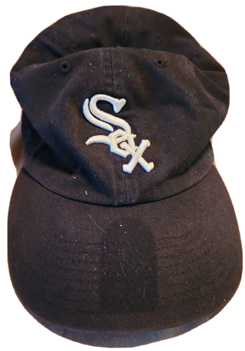 Baseballmütze Chicago White Sox 47 Marke verstellbar/Strapback schwarz weiß