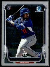 2014 Bowman Chrome #3 Erisbel Arruebarrena RC Dodgers Rookie