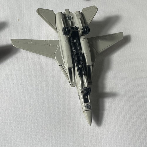 VTG Diecast TOMCAT FULCRUM Fighter Jet Toy Lot 4 Planes USAF Air Force Navy - Picture 9 of 17