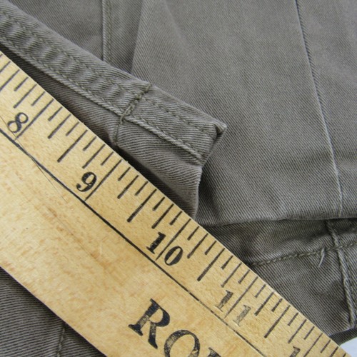 Lucky Brand Cargo Shorts Men’s 28x10 Brown Canvas Button Pockets 06-kh1 - Picture 9 of 13