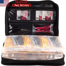 Soft Bait Binder Fishing Tackle Organizer Stores 42 Bait Bags Heavy Duty Design
