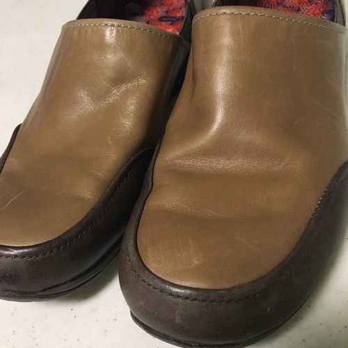 Merrell Entice Saddle Slip On Shoes Women's sz 6-Brown Ortholite Clogs, Loafers - Picture 3 of 8