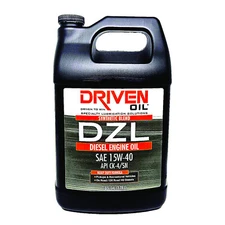 Driven Racing Oil 30408 DZL 15W-40 CK-4 Diesel Engine Oil - 1gal Jug