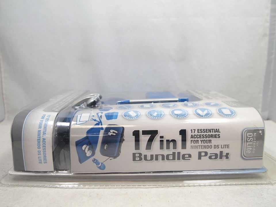 Dream Gear Nintendo DS Lite 17 в 1 комплект аксессуаров чехол зарядная док-станция новый - Изображение 3 из 4