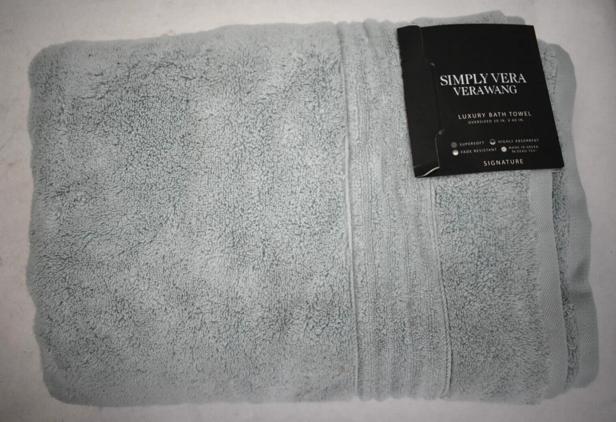 Simply Vera Vera Wang Signature Luxury Green Oversized Bath Towel