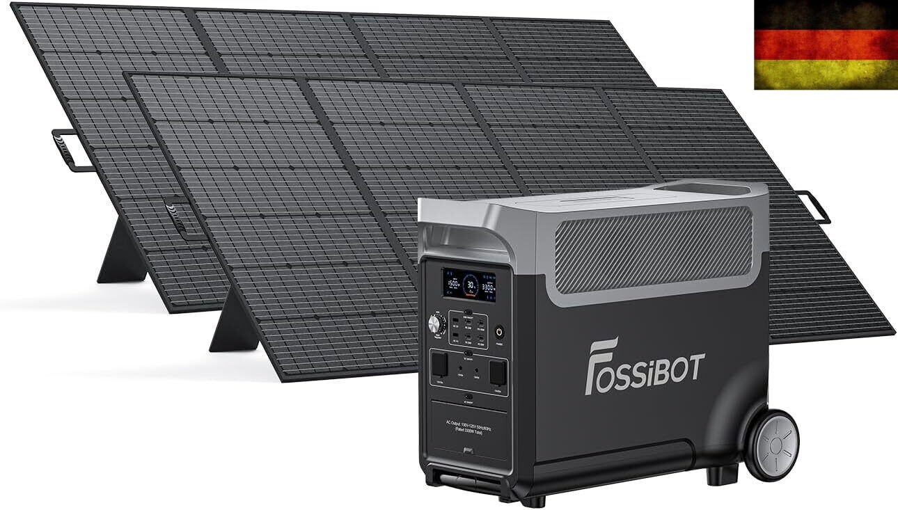 Central eléctrica FOSSiBOT Powerstation F3600PRO SolarPannel generador solar 3840Wh 7200W
