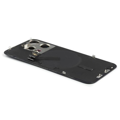 Pulled Akkudeckel Backcover Kameralinse Wireless Charging Blau für iPhone 15 Pro