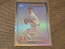 2024 Topps #263 Jordan Balazovic RC Easter Holiday Foil Nmmt