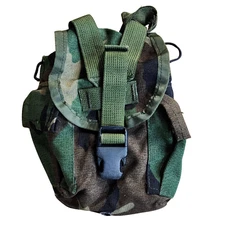 Used Good Woodland Style 4015 1 QT General Purpose Canteen Pouch *mocinc.1982