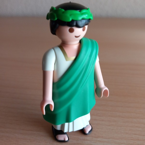 Playmobil (Custom) Senador Patricio Ciudadano Aldeano #7 / Romanos Griegos Belén
