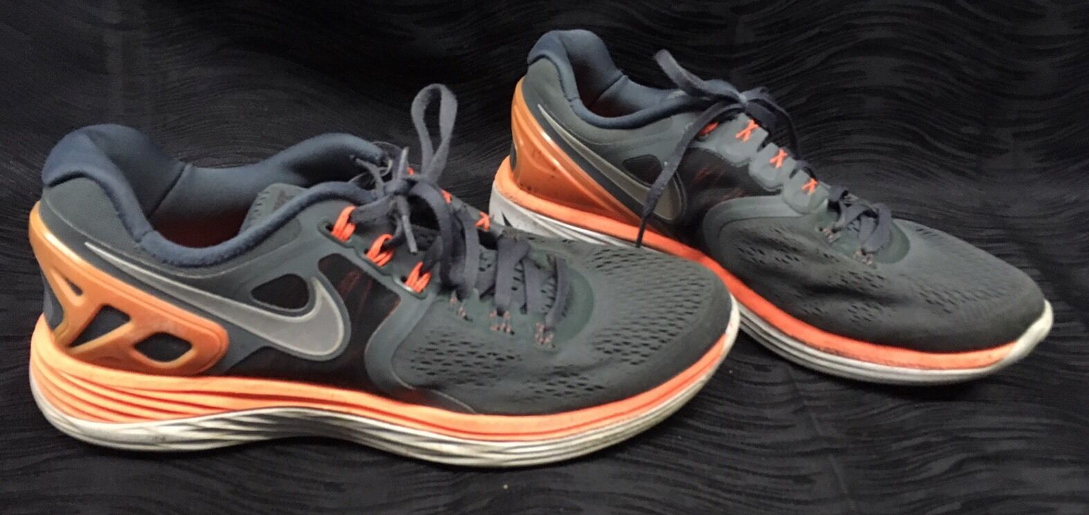 Lunareclipse Running Men&#039;s Shoes Size 9.5 Gray Orange 629682-011 | eBay