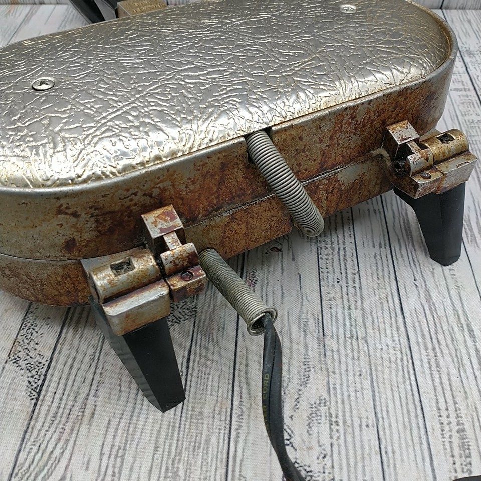 Palmer Electric Pizzelle Iron Italian Waffle Cookie Maker Model 1000 & Box USA eBay