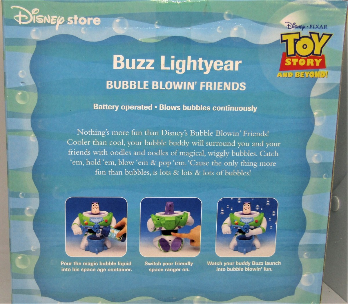 Disney Pixar, Toy Story and Beyond, Bubble Blowin 
