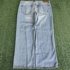 VTG Y2K Men's Sean John Wide-Leg Baggy Light Blue Jeans 39x29" Opens JNCO Style