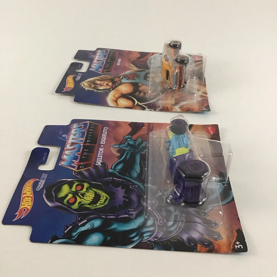 Hot Wheels Character Cars Masters Of The Universe He-Man Skeletor Toy Mattel  - Image 3 of 4