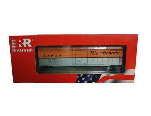 Rivarossi HO 50ft Schiebetür Boxcar Rio Grande D&RGW #60999 /HR6465 D  | Zustand: New