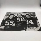 Jack Ham Jack Lambert Andy Russell Signed 16x20 Photo Pittsburgh Steelers COA