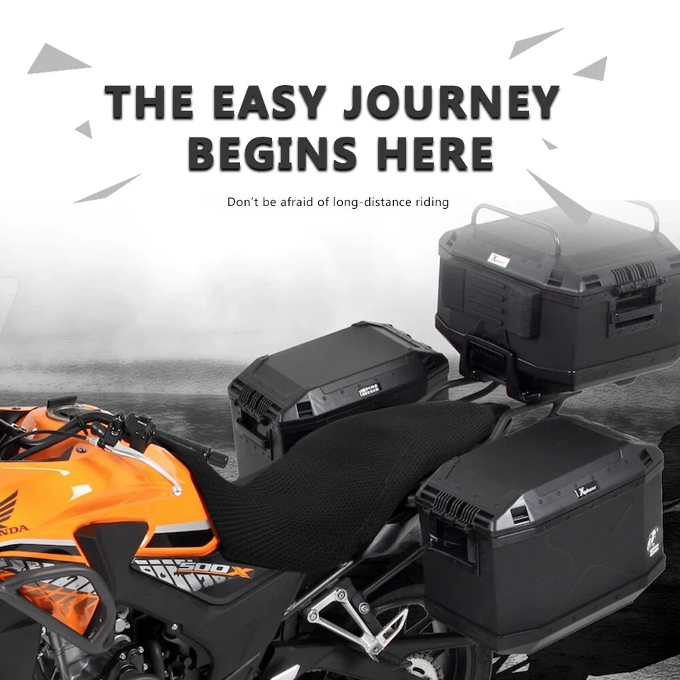 For Honda CB500X AntiSlip 3D Seat Cover Breathable Waterproof Cushion Seat Cover - Image 3 of 4