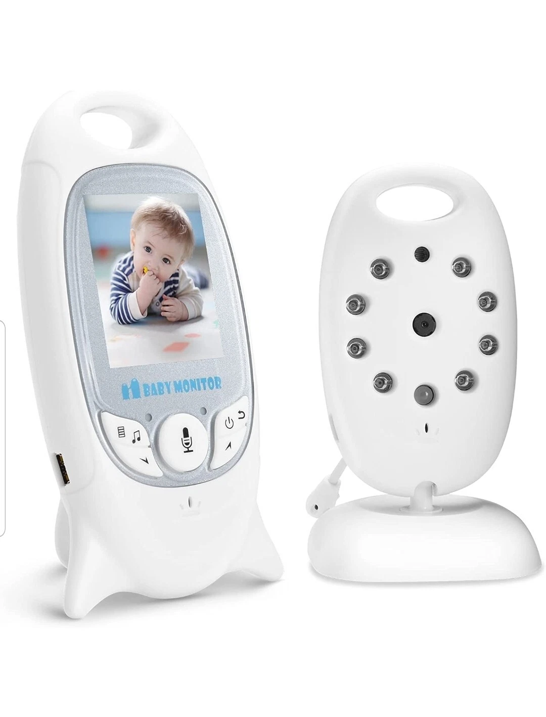 Baby Monitor, 2.0'' LCD Screen Video Baby Monitors with Camera and night vision