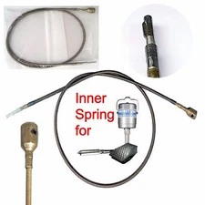 Flex Shaft Inner Cable Standard Key Tip Shaft 39" Foredom Grobet inner Spring