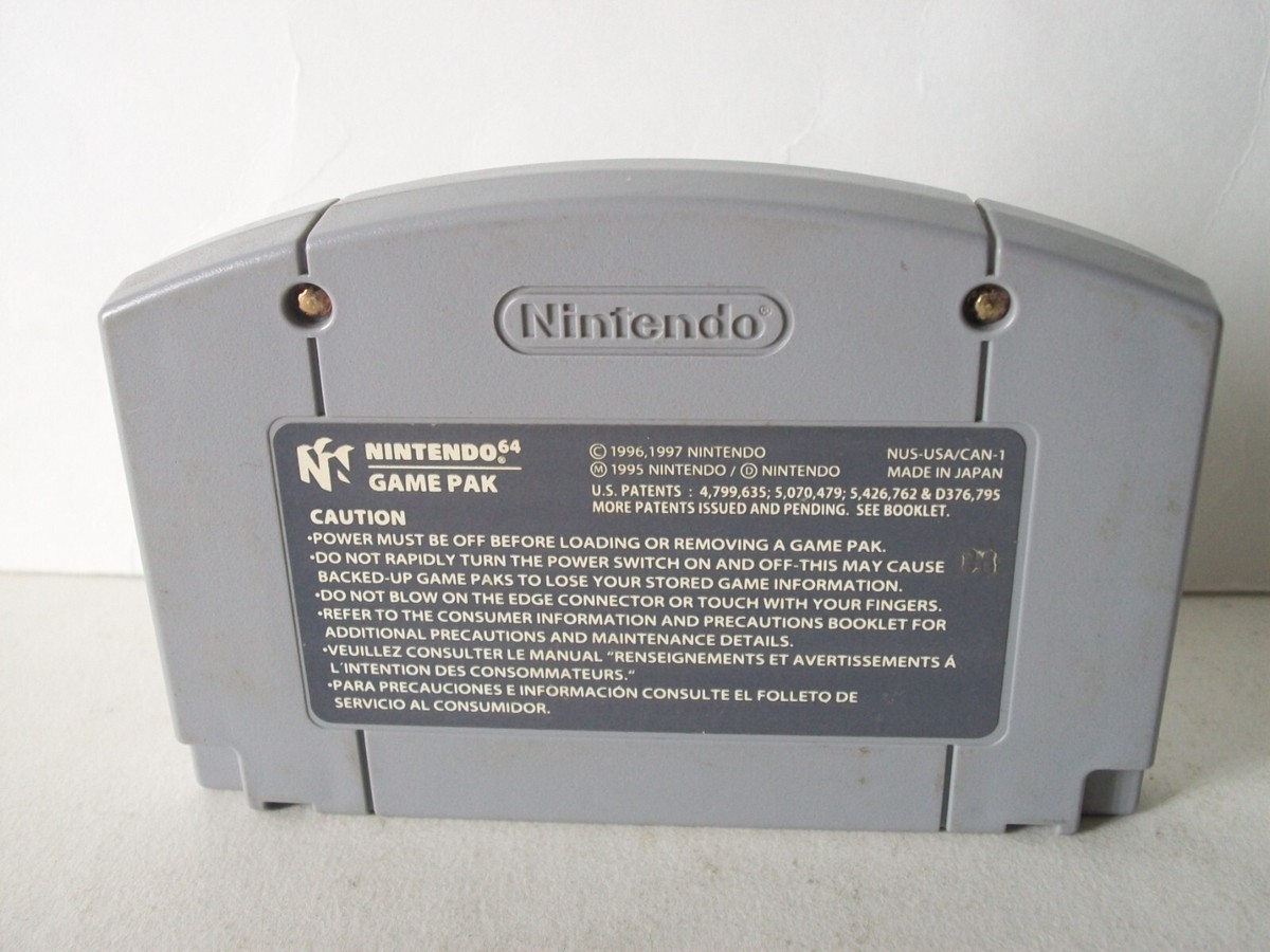 F1 World Grand Prix Nintendo 64 N64 Authentic Game Cartridge