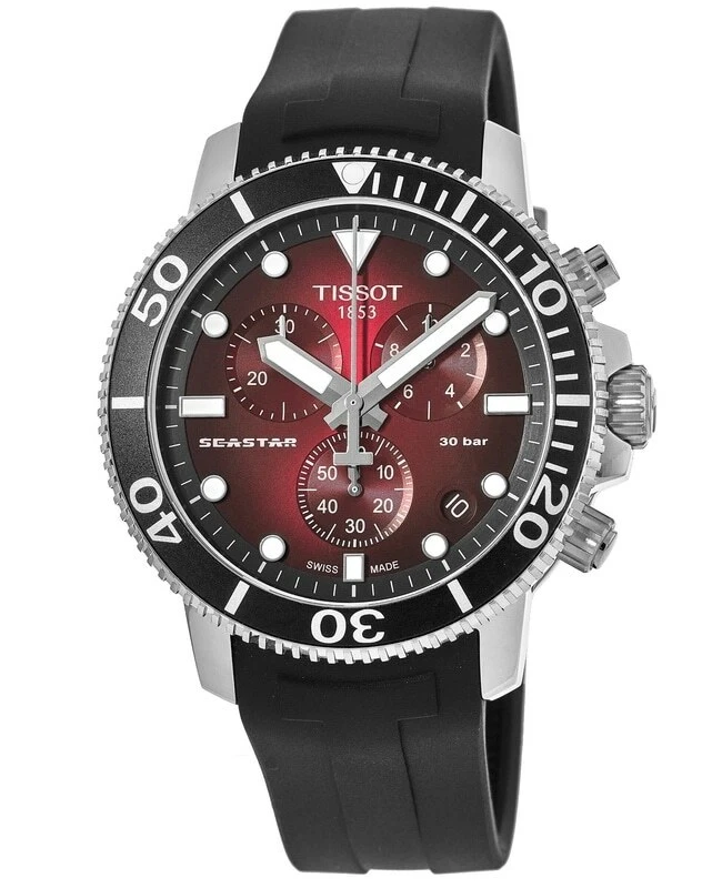 Tissot clearance seastar red
