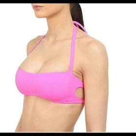 L&rsquo; Agent Provocateur Agata Pink Bikini Top XS NWT