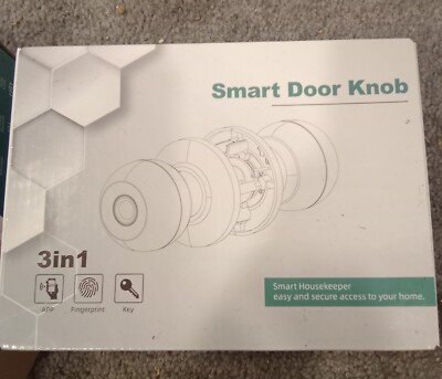 Fingerprint Doorknobs With Key option