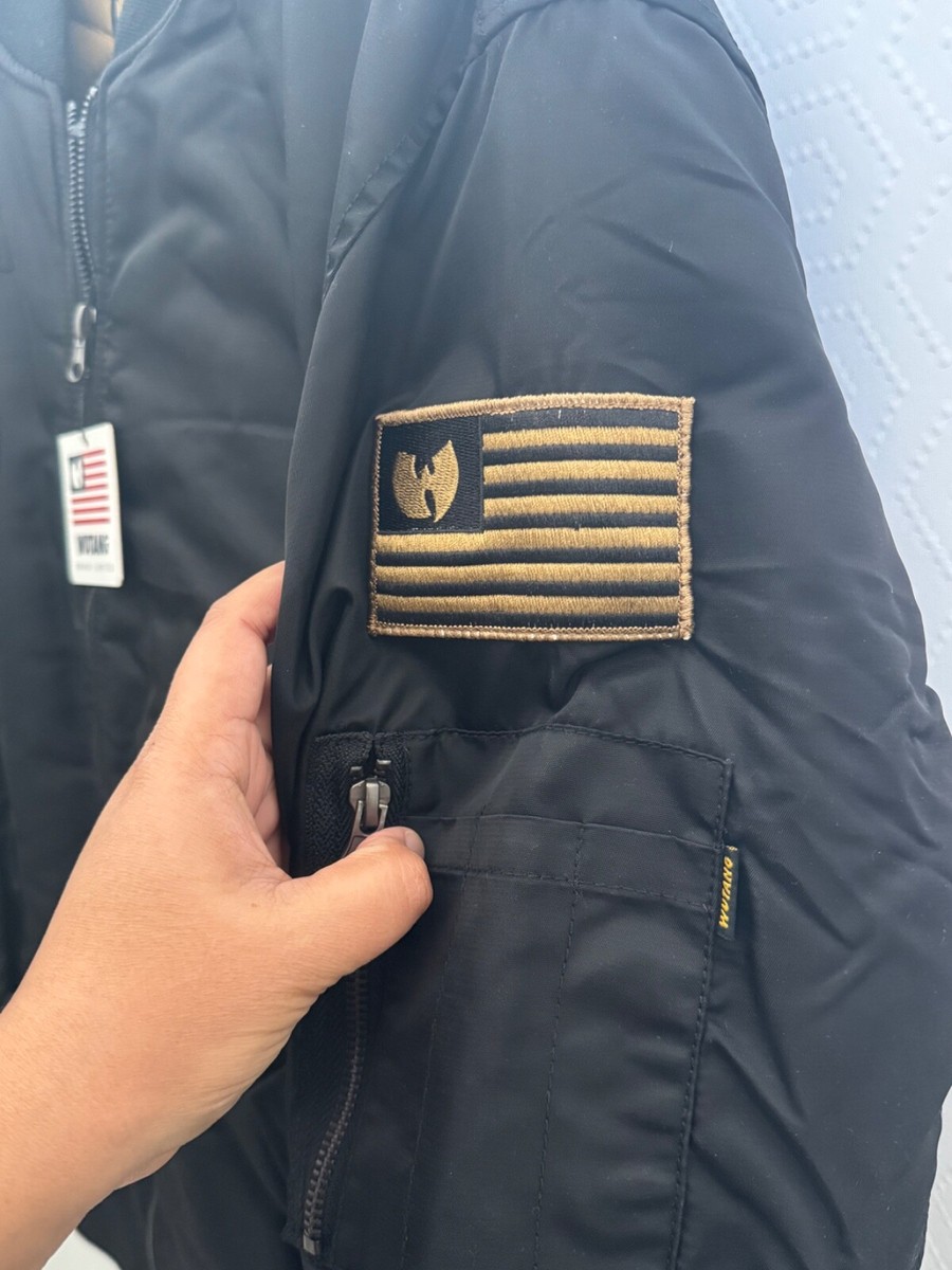 Limited edition wu tang bomber jacket brand new size small unisex