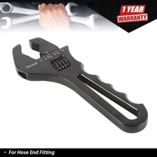 Adjustable Wrench Aluminum Tool Spanner Black 3AN-16AN New For Hose End Fitting