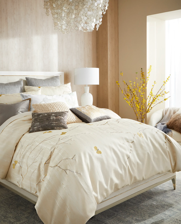 Michael Aram Butterfly Gingko Duvet Cover Queen Size | eBay