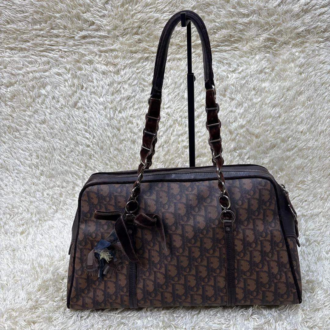 Sac fourre tout Dior Trotter romantique chaîne Dior