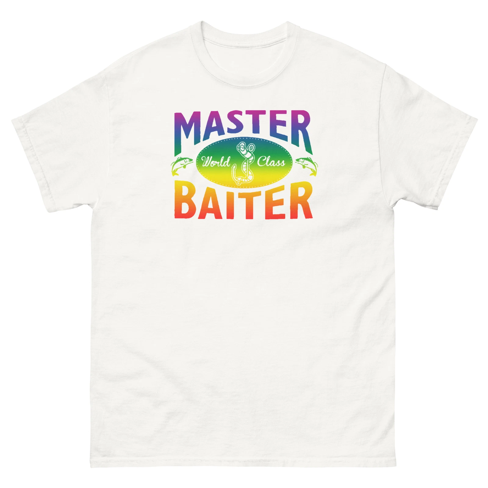 Fishing Master Baiter Fisherman LGBTQ+ T-Shirt