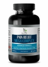 muscle relaxing pills - PAIN RELIEF MEGA COMPLEX 610MG - 1 Bottle 60 Capsules