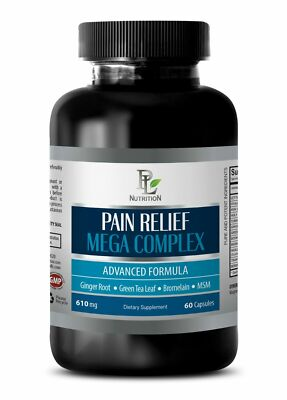 #ad #ad cold and flew relief PAIN RELIEF MEGA COMPLEX 610MG 1 Bottle 60 Capsules $19.91
