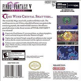 Final Fantasy V Advance (Nintendo Game Boy Advance, 2006)
